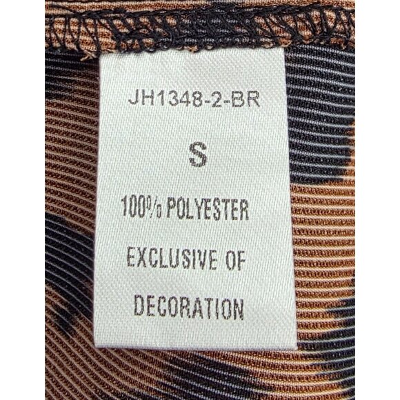 Women's - THML Brown Embroidered Blouse, Size Small - Picture 7 of 8